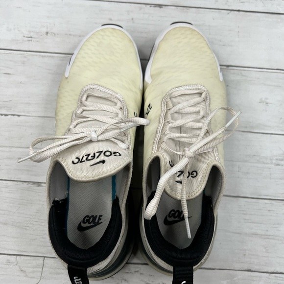 Nike Men’s Air Max 270 Golf Size 10 ‘White Black’ Shoes Sneakers [CK6483-102] - Picture 7 of 12